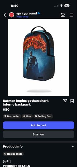 SprayGround Backpack