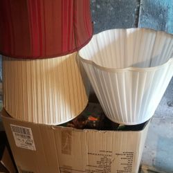 Beautiful Vintage Lamp Shades Rare Find