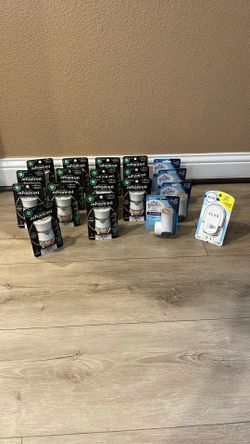 14 Air Wick & 4 Glade & 1 Febreze & No Refill