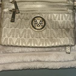 Milan Small Gold Crossbody Bag New