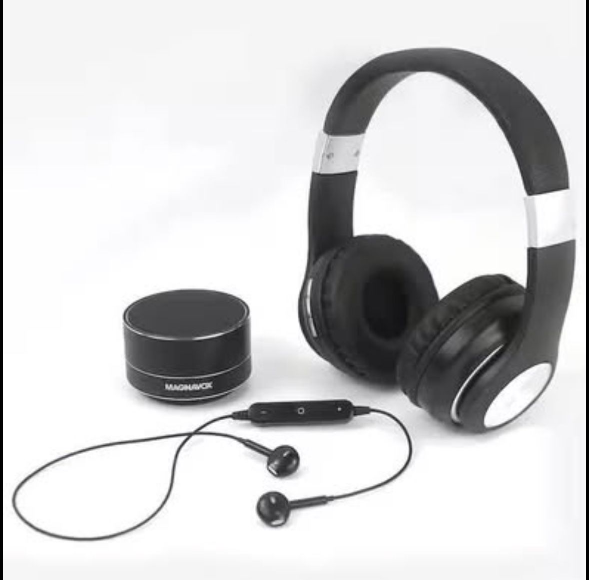 Magnavox MBH572-PL 3-in-1 Bluetooth Wireless Combo Pack in Black