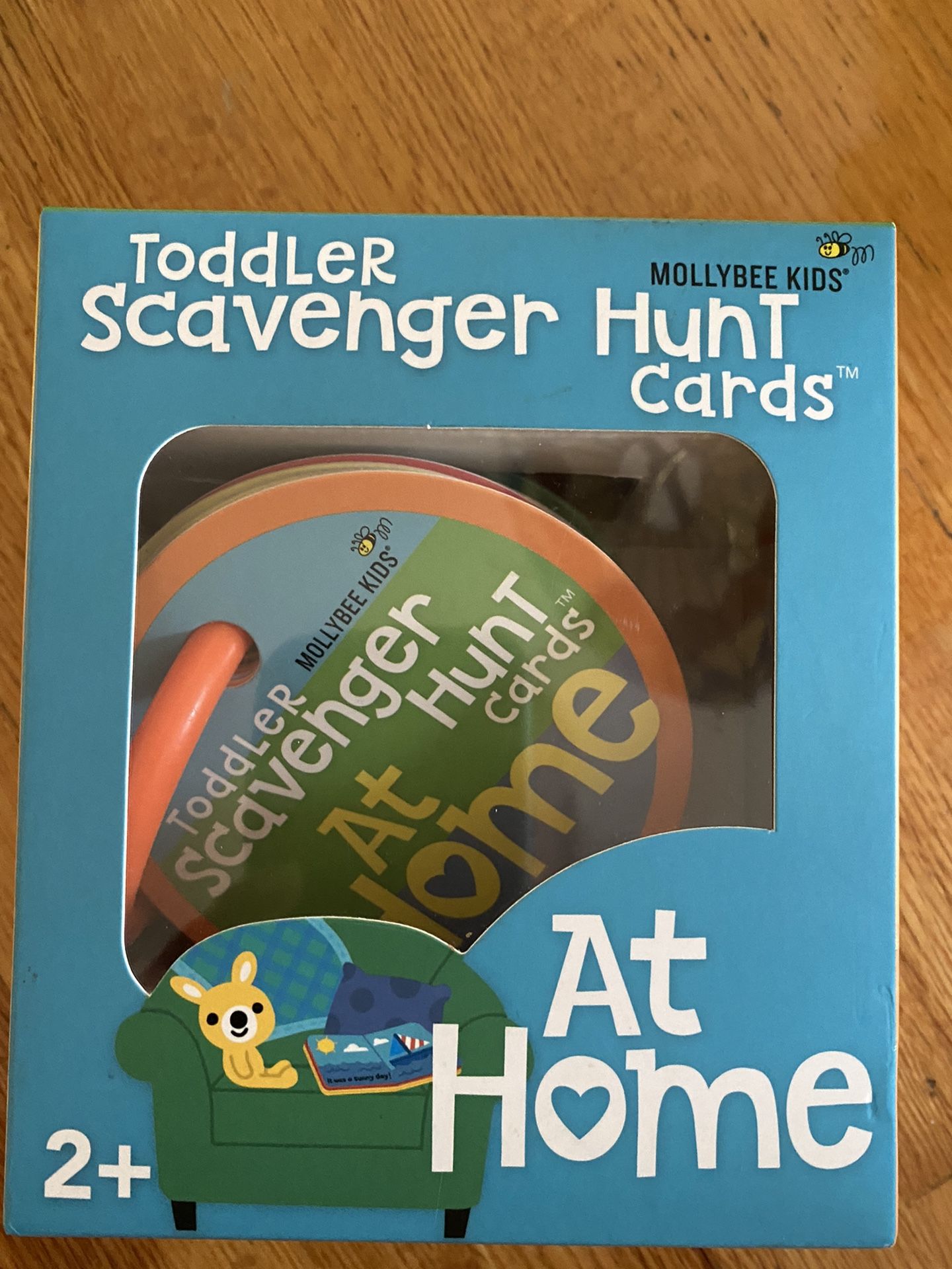 Toddler Scavenger Hunt Cards 2+