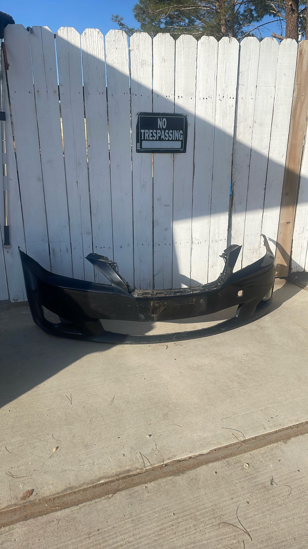 2009 Lexus IS250 Front Bumper