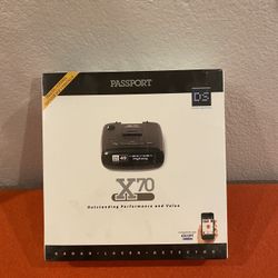 RADAR/LASER DETECTOR PASSPORT X70