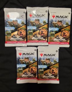 Magic: The Gathering — Avatar: The Last Airbender Jumpstart Boosters (5-Pack Lot)