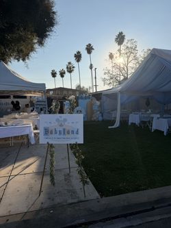 Babyland Baby Shower Sign 