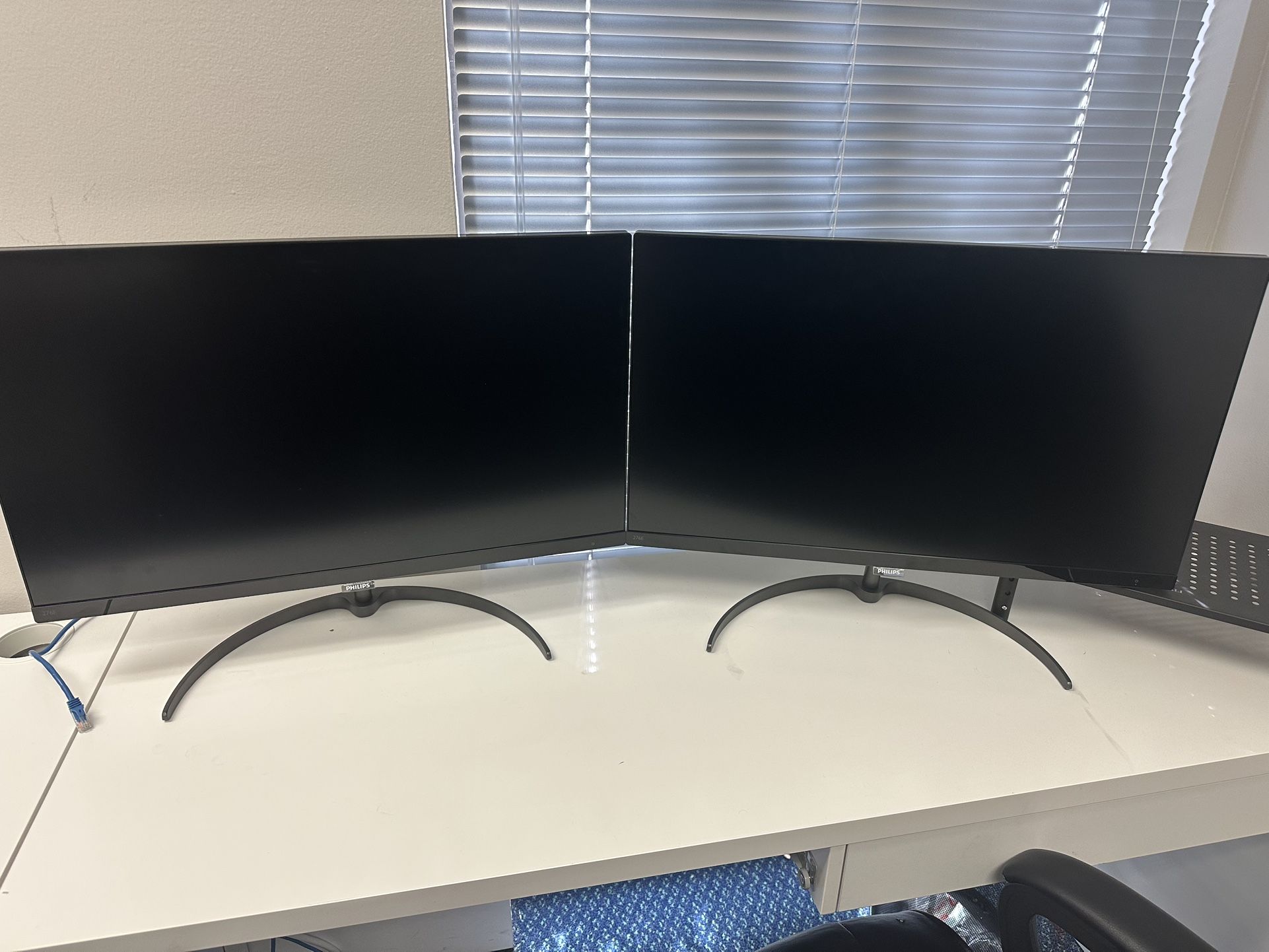 2 - 27” Gaming monitors 4k UHD