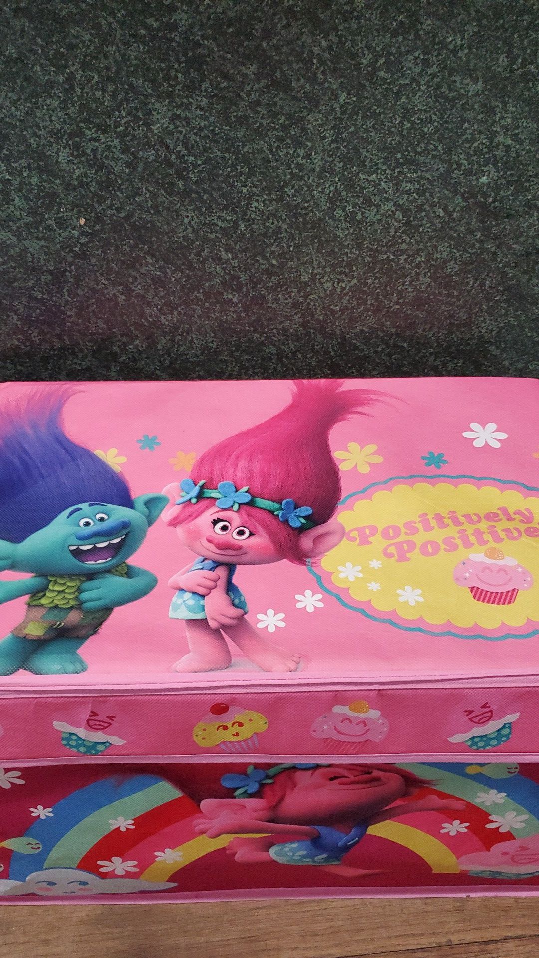 Trolls cloth Toybox storage toy box
