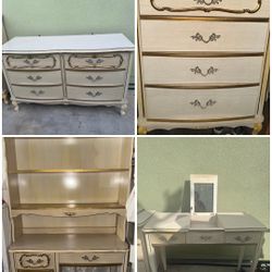 Dixie Vintage French Provincial Bedroom Set