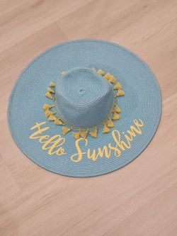 Coastalista Sun Hat Hello Sunshine