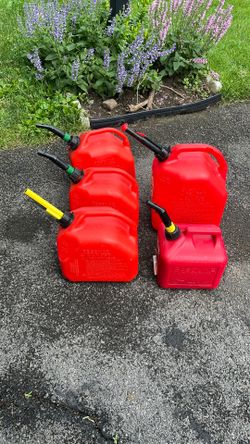 Lot Of Gas Cans