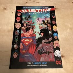Justice League Vol 7 Justice Lost