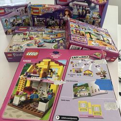 Huge LEGO Friends & Disney Princess Bundle - 6 Retired Sets (With Boxes & Instructions)