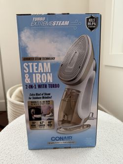 Hand Held Steamer And Iron 