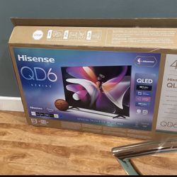 QD6 Hisense 43” Smart tv 