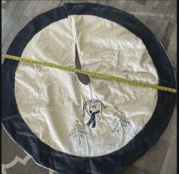 Snowman Christmas Tree Skirt