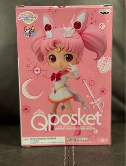 Q Posket Sailor Moon Eternal - Super Sailor Chibi Moon Ver. A Figure
