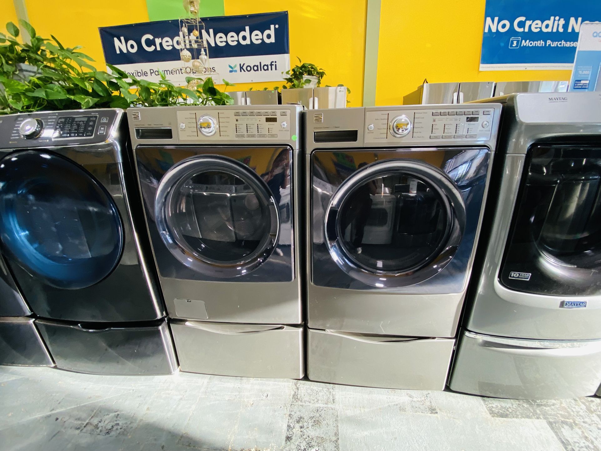 Washer And Dryer Kenmore 11$ Down Payment