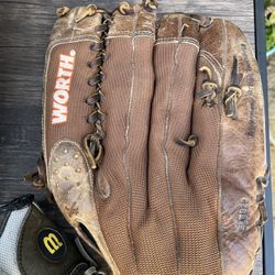WORTH SOFTBALL GLOVE