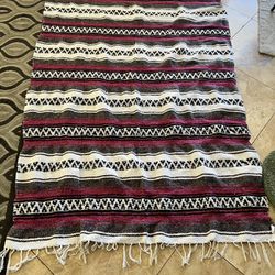 Handwoven Mexican Blanket 