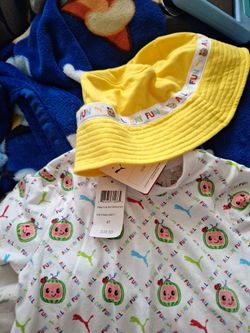 Toddler cocomelon x puma outfit