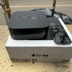 Apple TV 4K With Remote