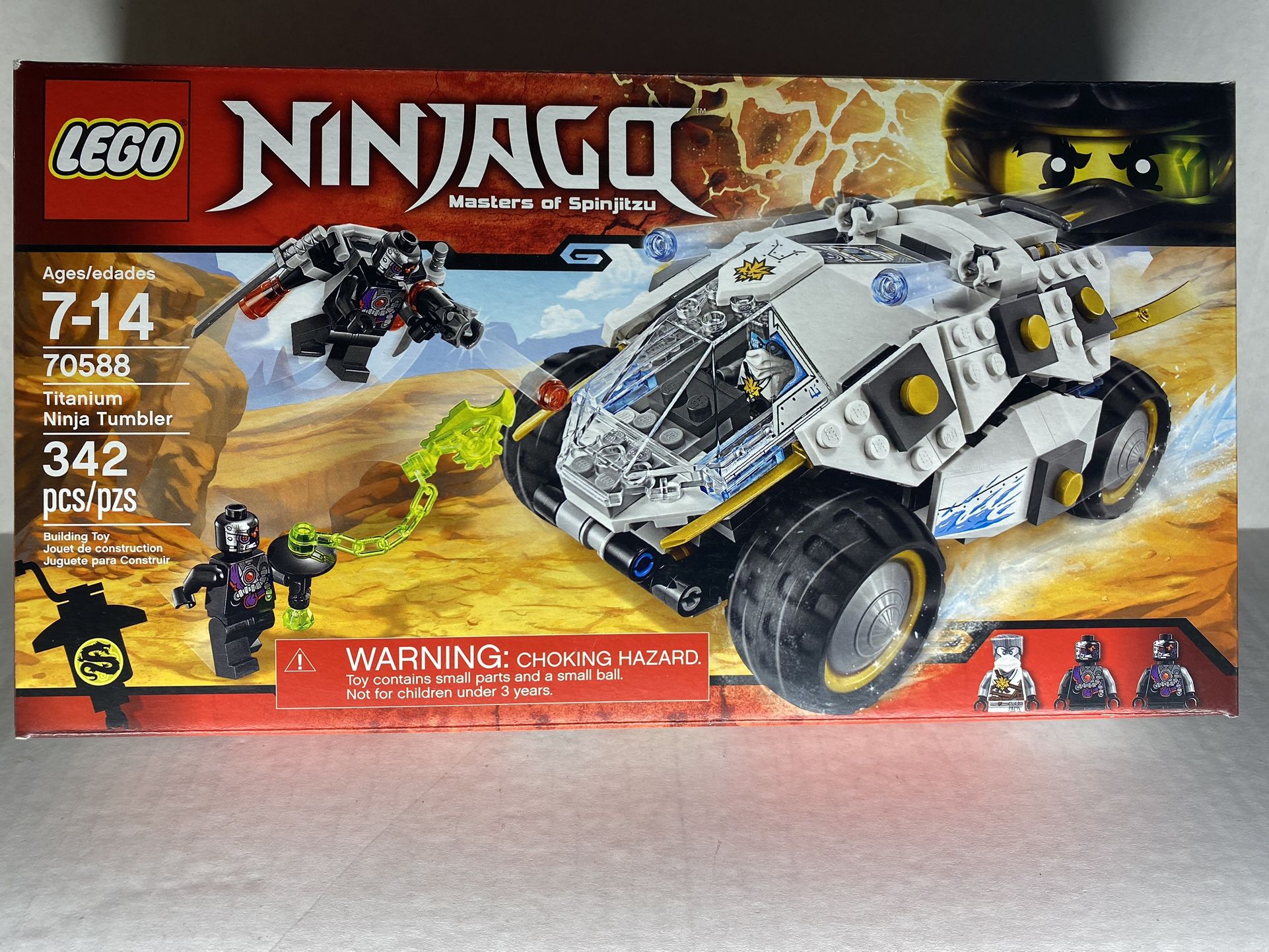 LEGO Ninjago Masters of Spinjitzu (70588) Titanium Ninja Tumbler