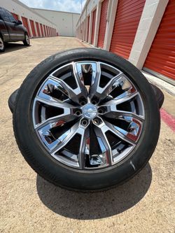 22s Chevy gmc Denali silverado rims Rines wheels 6lug Oem
