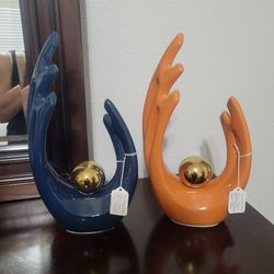 Ceramic Sculpture MCM VIBES  Abstract Design