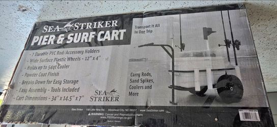 Sea Striker Pier & Surf Fishing Cart