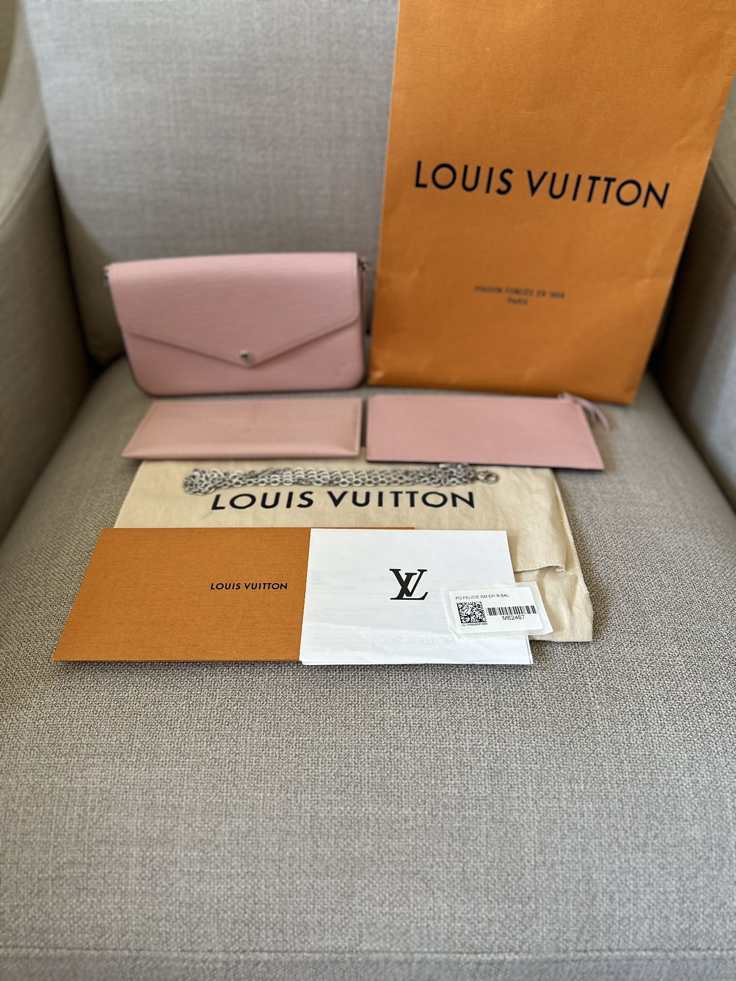 Authentic Louis Vuitton Felicie Crossbody