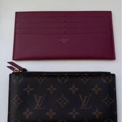 Louis Vuitton Wallet Pouch, And Card Holder