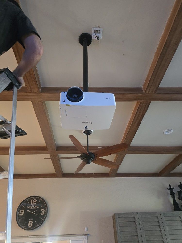 Projector With Large Screen