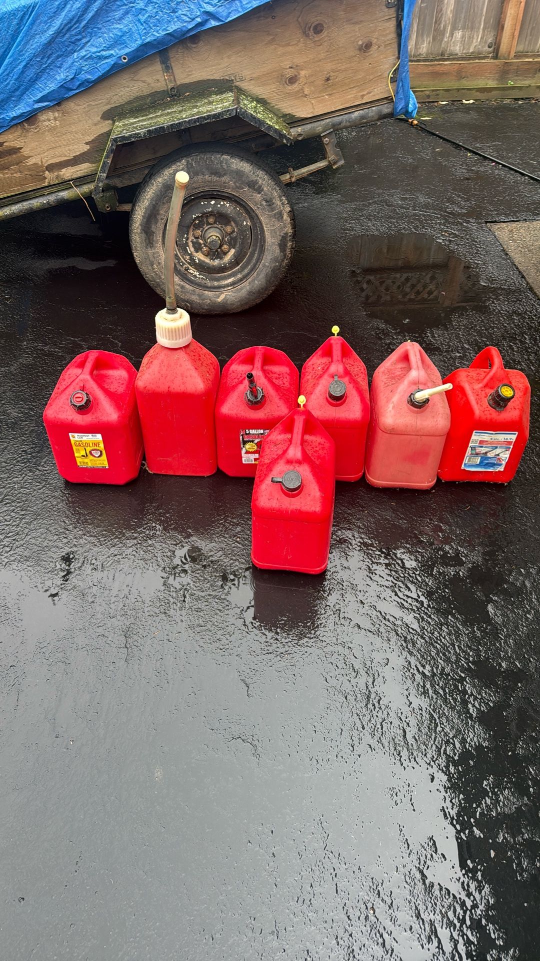 Five Gallon Gas Cans