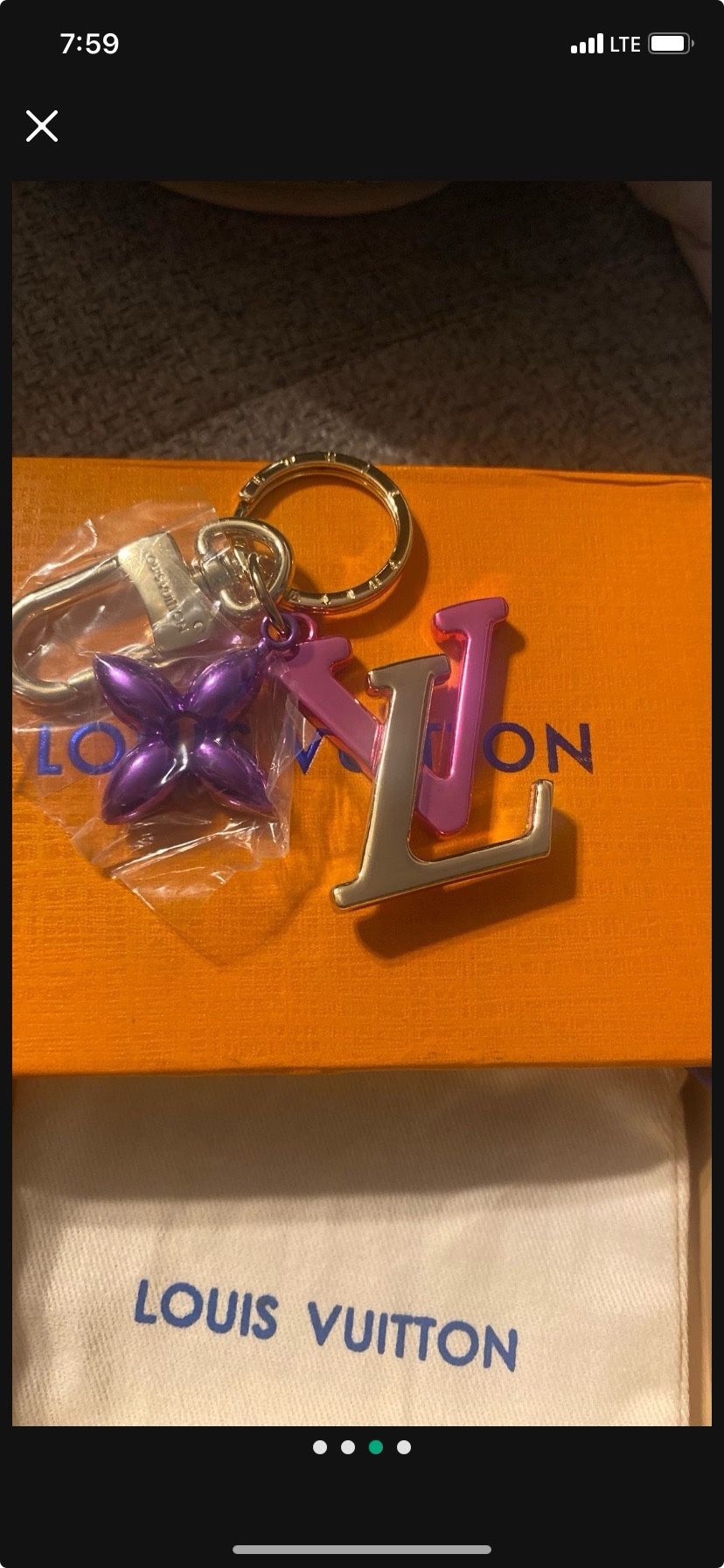 Louis Vuitton Keychain (still In Packaging)