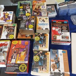 Sport Card Collectible Empty Boxes.