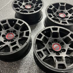 Toyota TRD Matte Black Wheels 