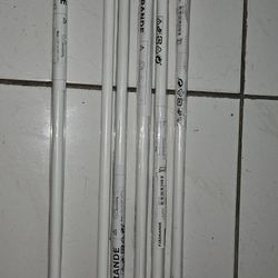 6 Clothes rods suspension rails, adjustable/white - 120 cm (47") Total $40
Pick up Tamarac 33319