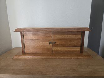 Wooden POKER Game Box