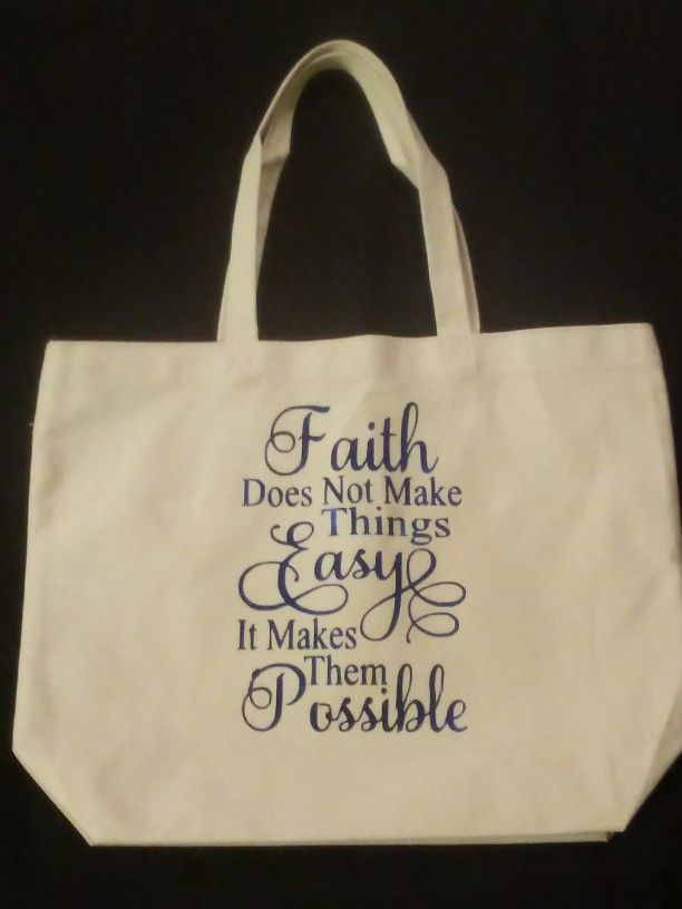 Faith Tote Bag