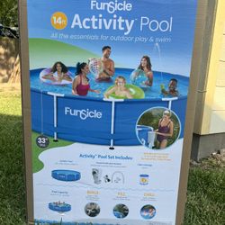 Funsicle 14 Ft Oasis Pool 