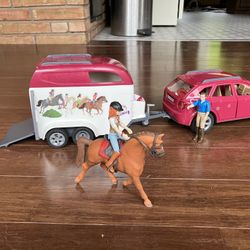 Schliech Barn, Trailer, Accessories, Horses 