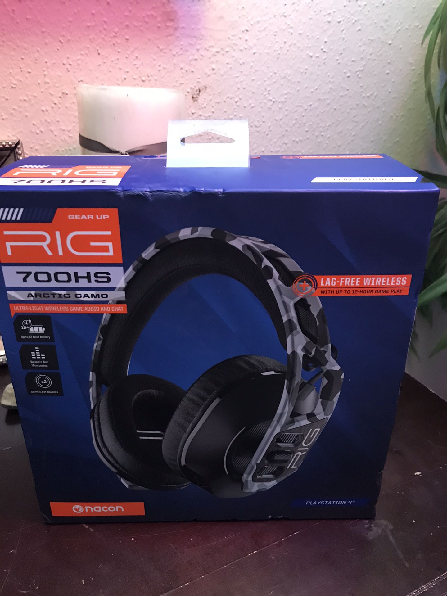 GAMING HEADSET PC/PS4 RIG 700HS ARTIC CAMO