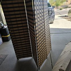 ORIENTAL TWO TONE ROOM DIVIDER