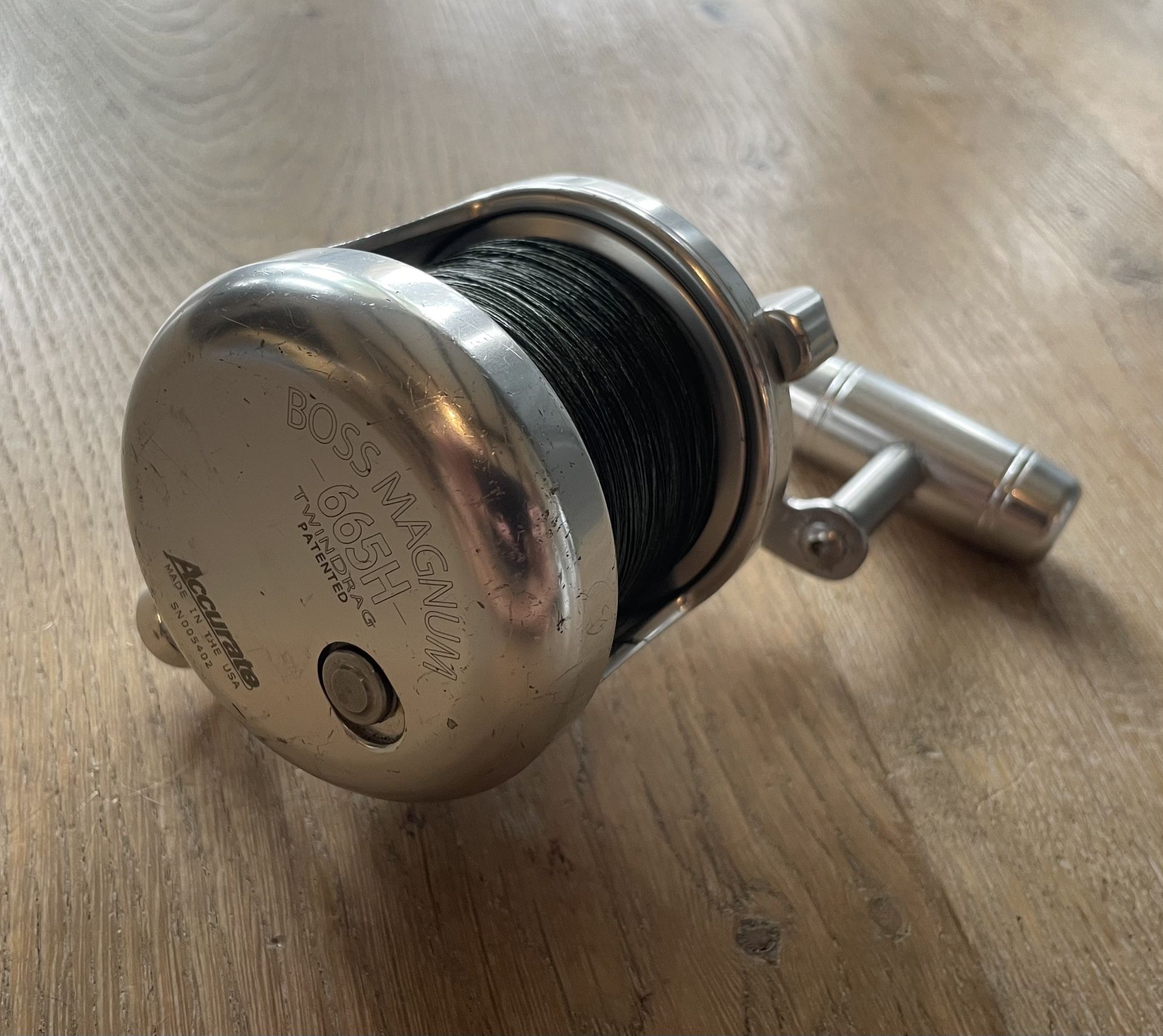 Accurate Boss Magnum 665H Fishing Reel for Sale in Oceanside, CA - OfferUp