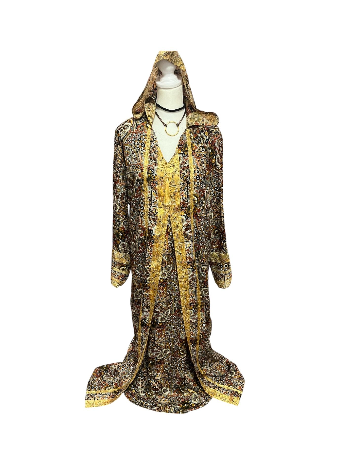 Size Large Hooded Kaftan