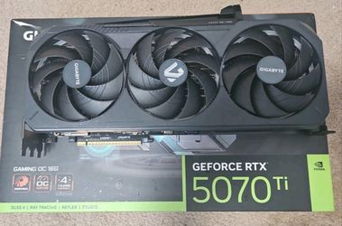GIGABYTE GeForce RTX 5070 Ti Gaming OC 16GB 16G GDDR7  Graphics Card