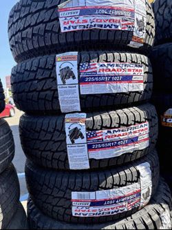225/65R17 AT Marca Américam Nuevas 🤩🤩🛻