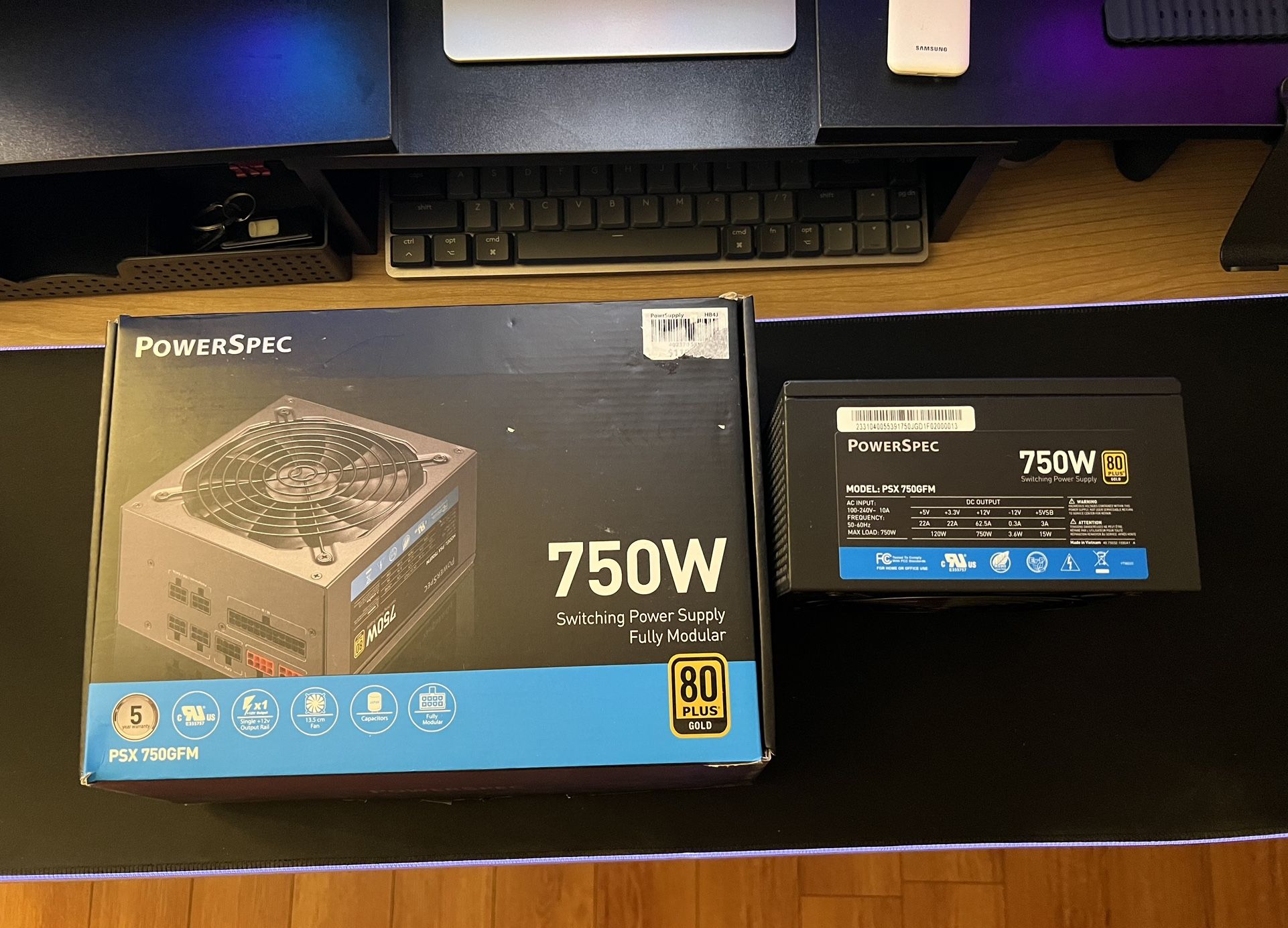 750w PSU Power Supply