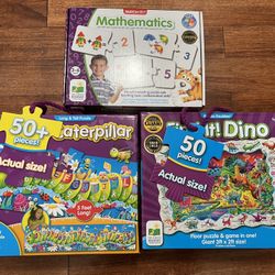 Educational ABCs and Math Puzzles for Kids - (NEW) $25